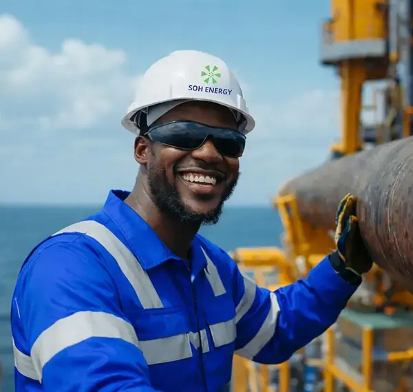 Crew protected by connected safety devices